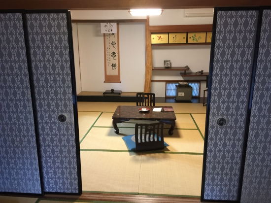 泊まった部屋