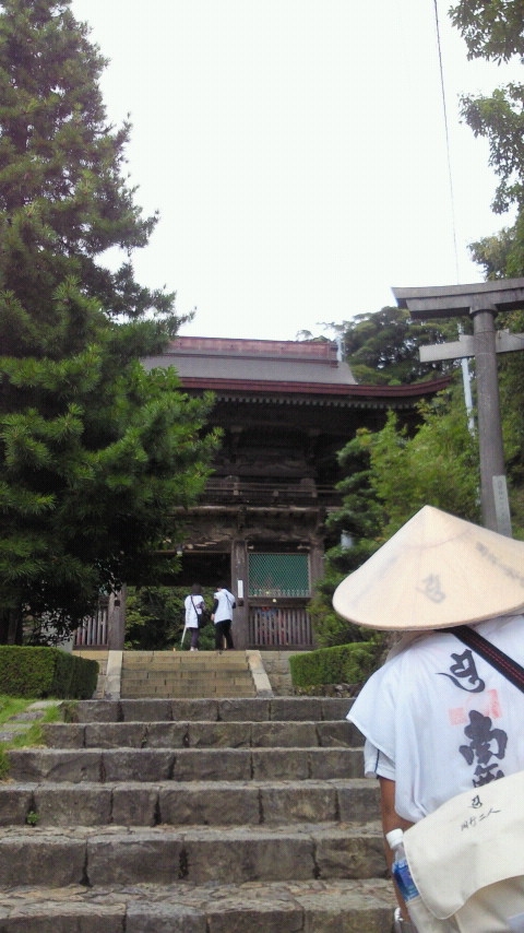 神峯寺と宮本くん