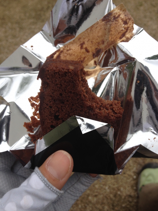 増田さんが持たせてくださったチョコレートケーキ、皆で仲良くいただきました。