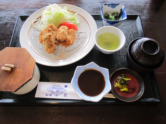 今回も道の駅「キラメッセ室戸」に立ち寄りました。鯨のから揚げをおいしく頂き帰路へ。