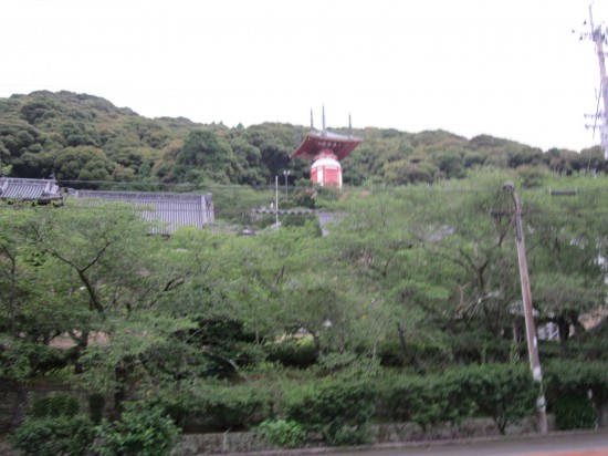 駐車場より。前来た時は、日和佐駅前で宿泊して、朝一で打ったな~。なつかしや。納め札忘れて買った記憶も