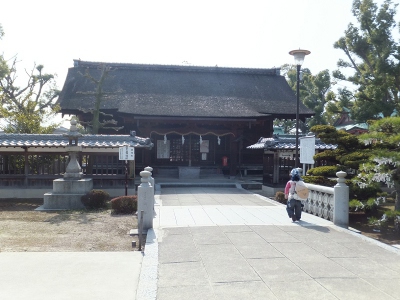 南光坊に来た際は,大山祇神社も参拝してみてください。隣ですから。