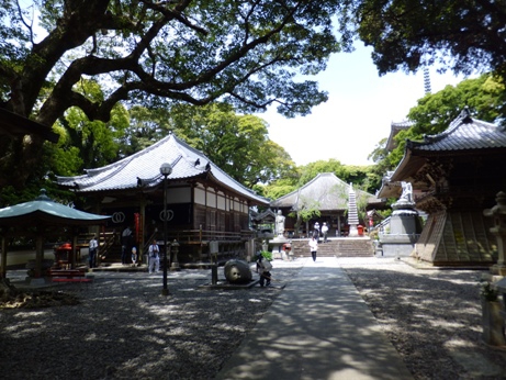 天気の最御崎寺・・・・そう言えば、初めてのような気が・・・・