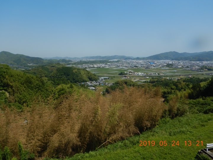 清瀧寺からの遠景