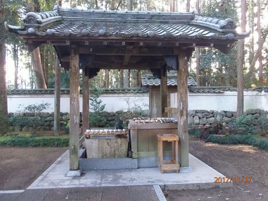 国分寺「手水場」