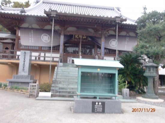 ７番札所「十楽寺」本堂。