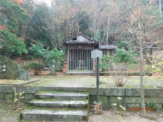 大山寺境内。