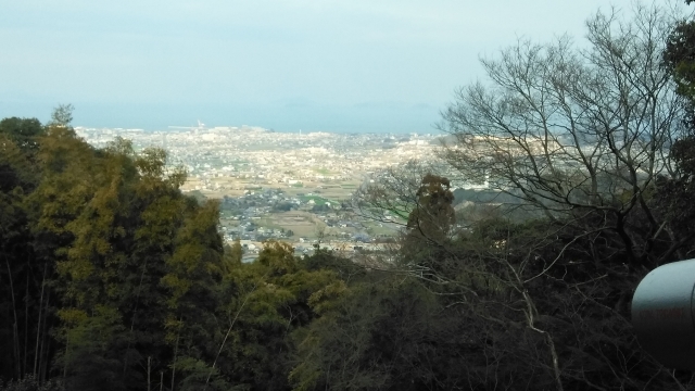 58番仙遊寺から見た景色