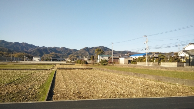 仙遊寺がある作礼山