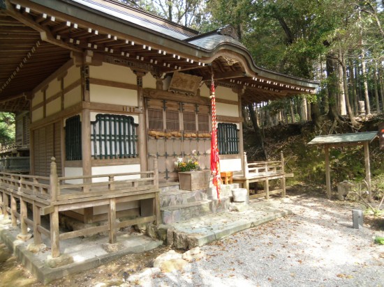 ３１番奥ノ院の船岡堂です。竹林寺境内の一番奥です。