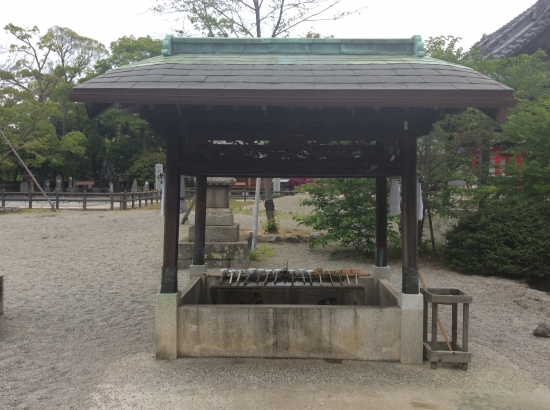 屋島寺の御手水場