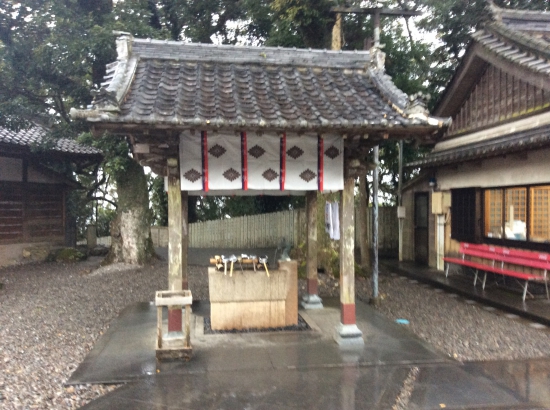 最御崎寺の手水舎