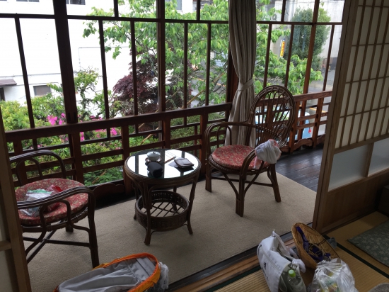 昭和12年築の美馬旅館、私は林芙美子も泊まった部屋に宿泊