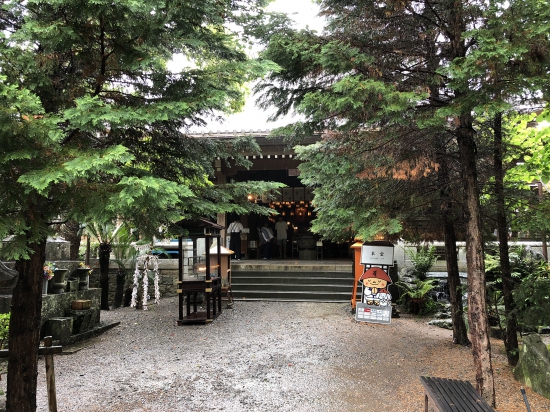 お礼参りに行った霊山寺