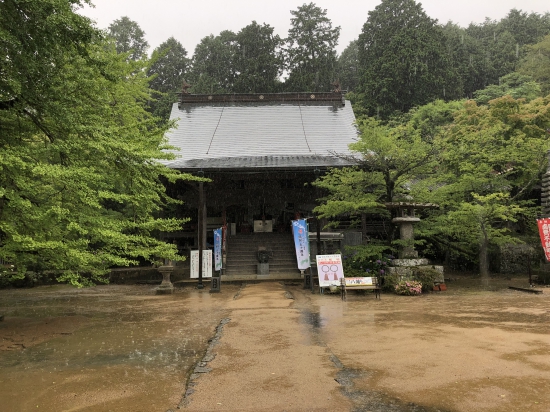 お礼参りに行った別格1番大山寺