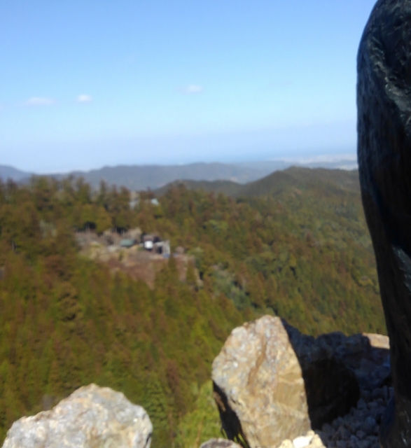 舎心ケ嶽のお大師様（右端）と太竜寺