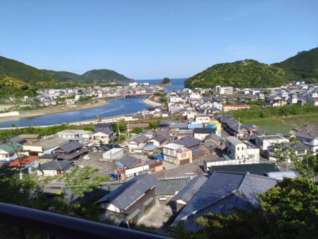 第23番札所　薬王寺からの眺め
