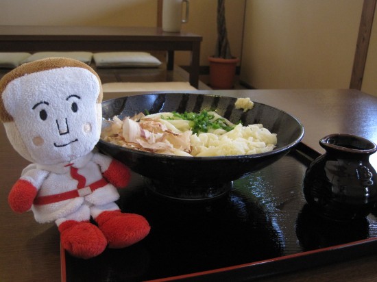 『おおにし』さんで頂いた『ぶっかけうどん』