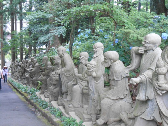 雲辺寺の五百羅漢