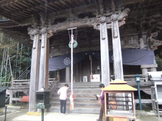 雪のない岩屋寺、雪のない久万高原