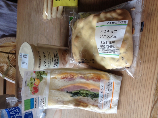 この日のランチ。