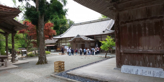 行列ができた納経所