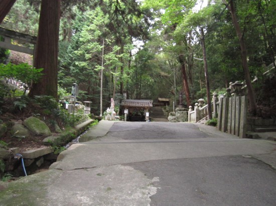 山門から、そんなに距離があったわけではないですが、昨日のダメージでちょっとだけ歩くのきつかった。