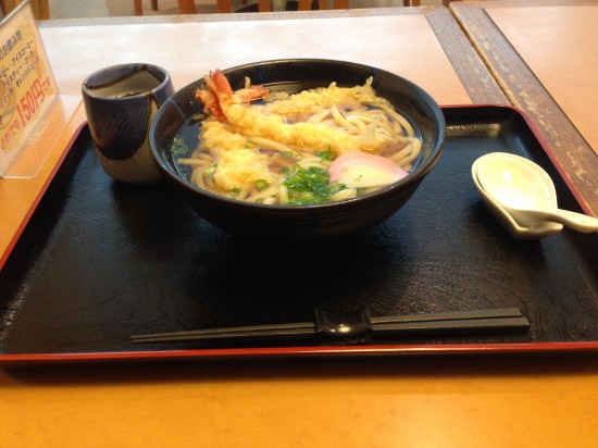 1食目のうどん