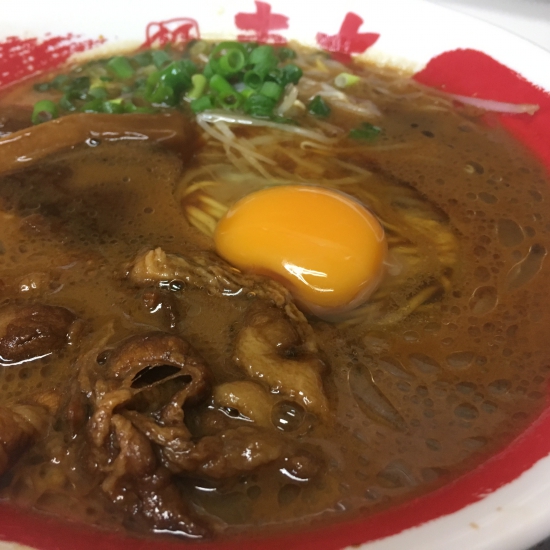 帰りに、徳島ラーメン食べて帰路へ(^^v