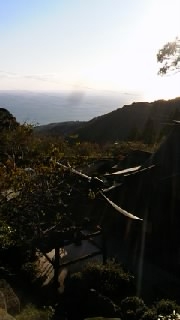 神峯寺 標高が高いので絶景