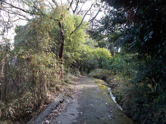 12:40清瀧寺を下山する。