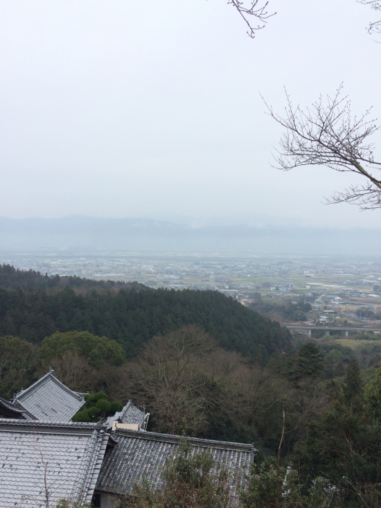 多宝塔から吉野川を望む