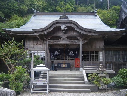 焼山寺 本堂。　また、いつか来ます。　