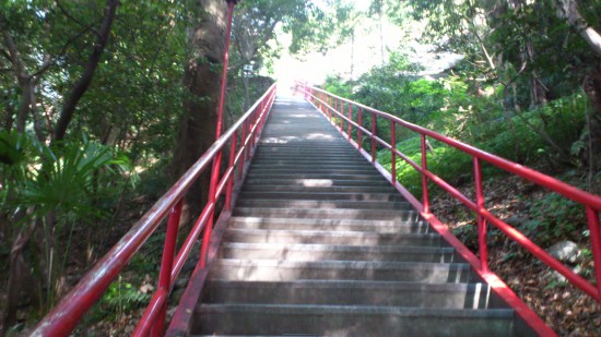 第７１番「弥谷寺」１０８段の階段