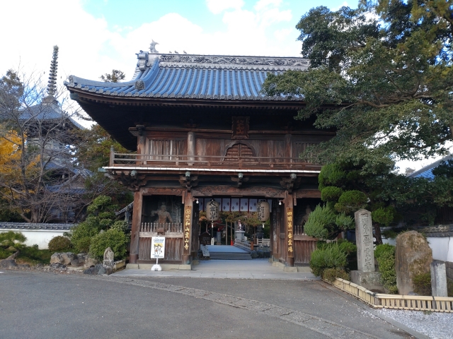 第１番「霊山寺」マネキンのお姉さまは不在