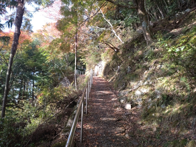 別格第３番「慈眼寺」の本堂へ向かう坂道