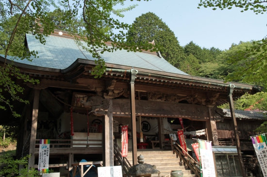 大山寺本堂　立派ですね