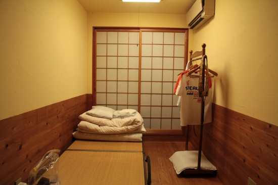 仙遊寺宿坊　今回泊まった【無我】というお部屋です。