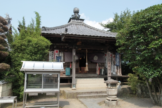 いざり松　延命寺の本堂