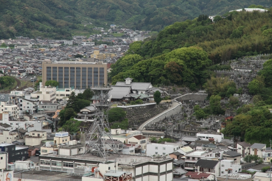 お城からの龍光院