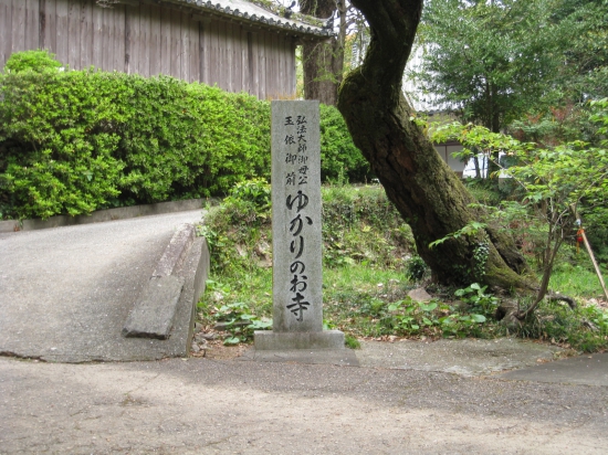 弘法大師の母が息子に会いにきたお寺、お母様が出家された所。元々女人禁制だったが母を迎え入るために修行したのが仁王門近くの母養橋の下だそうです。