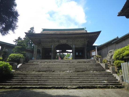 出石寺  到着