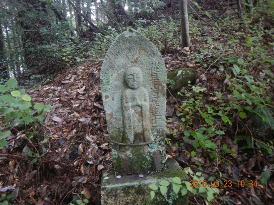 岩屋寺迄１１丁目と書いてある