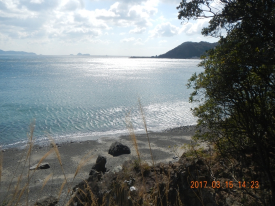 海が綺麗だ♪