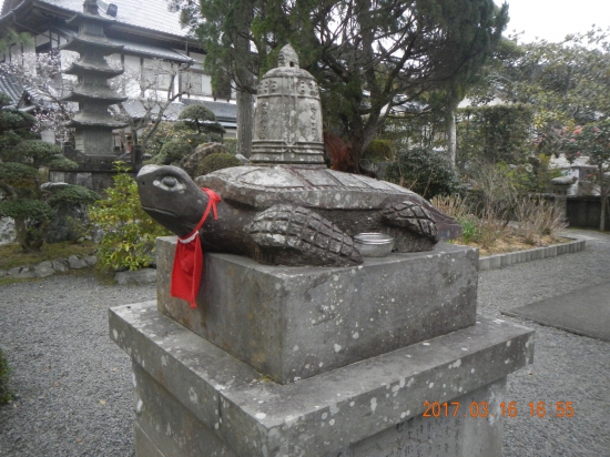 １７時前に３９番延光寺到着