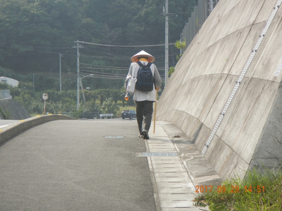 今日スタートの順打ち遍路さん