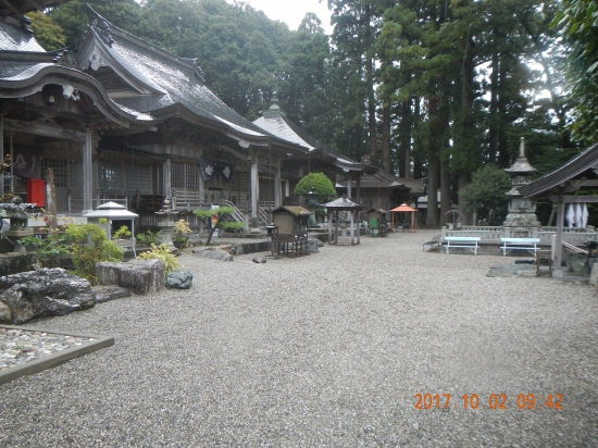 焼山寺境内