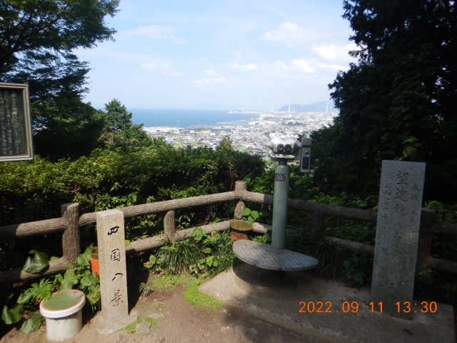 新長谷寺境内からの景色