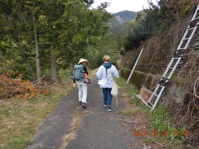 遍路道にて