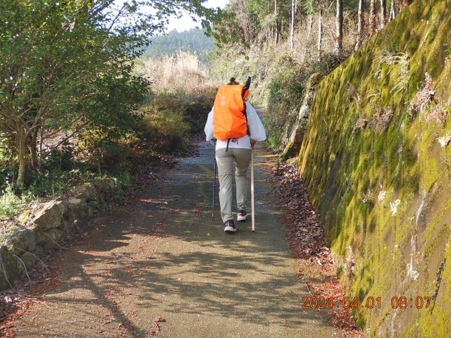 遍路道にて